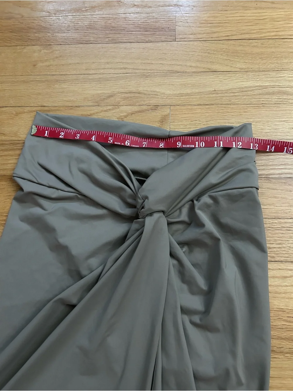NEW SKIMS Signature Swim Sarong Skirt in Desert Size Small NWT